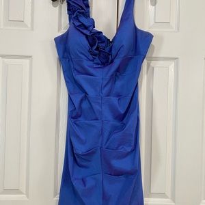 S.L. Fashions~size 16. Mother of the Groom Dress. Color is a vibrant royal blue!